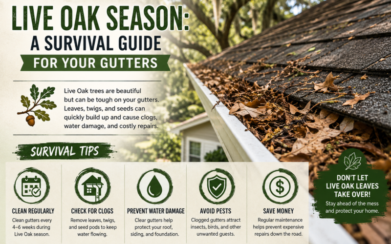 Live Oak Season: A Survival Guide for Your Gutters